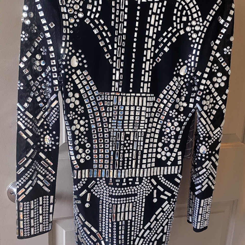 Akira Rhinestone Romper - Picture 3 of 4
